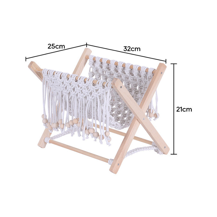 Macramé Toy Hammock