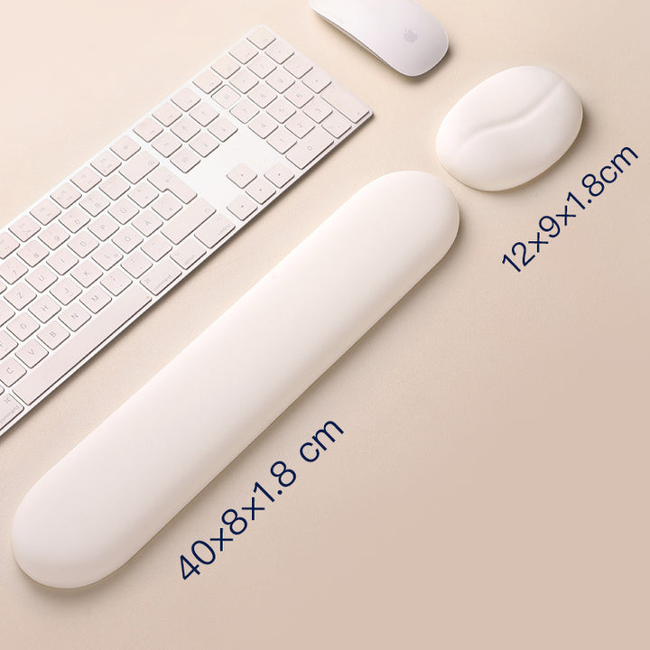 Ergonomic Keyboard Wrist Rest with Mouse Pad