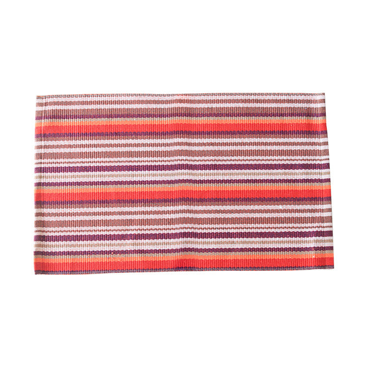 Woven placemat made of cotton in buffalo check with fine structured surface Kalsten