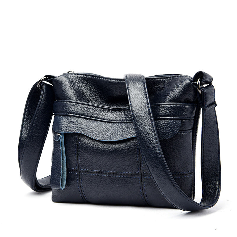 Functional Leather Crossbody Bag Kalsten