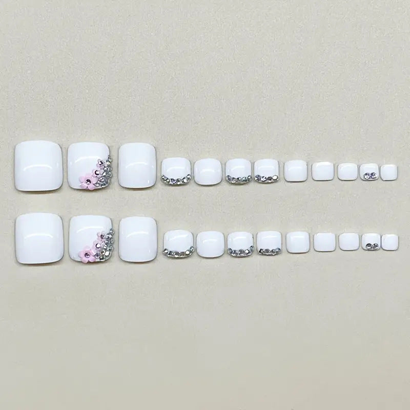 Decorative Rhinestone Pedicure Kalsten