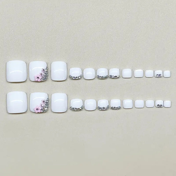 Decorative Rhinestone Pedicure Kalsten