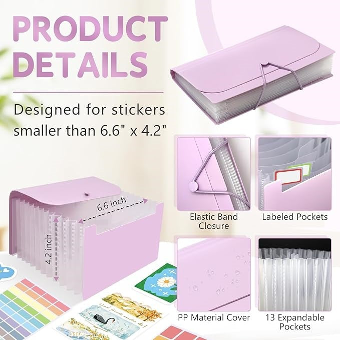 Multifunctional Storage Bag for Photos and Business Cards Kalsten