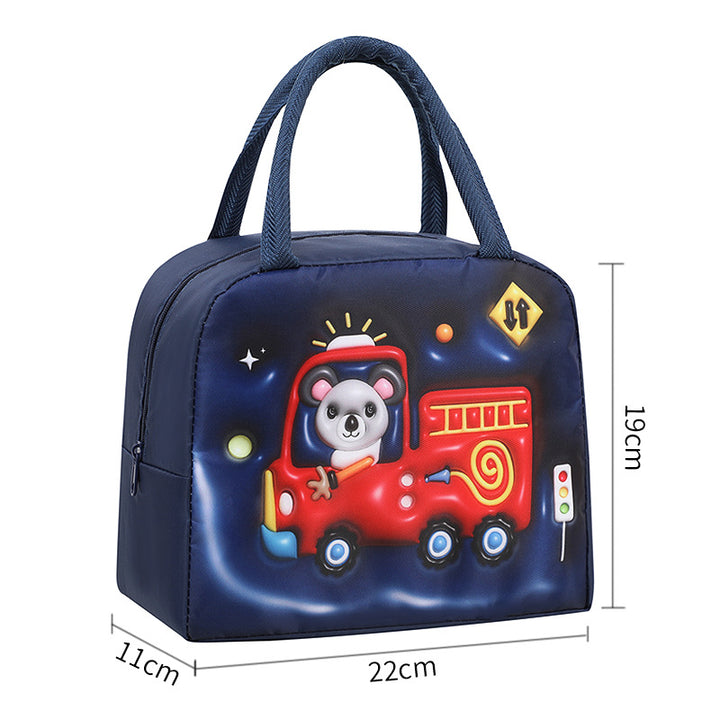 Fun Fox Character Insulated Lunch Box