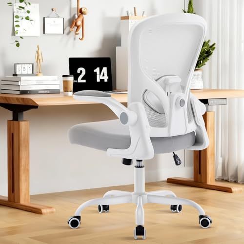 Space-Saving Flip-Up Arm Office Chair Kalsten