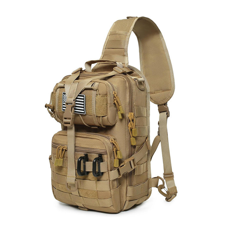 Tactical Sling Backpack with Multiple Compartments and Adjustable Carry Strap Kalsten