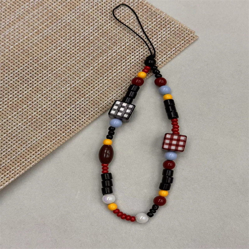 Handmade Beaded Phone Necklace Kalsten