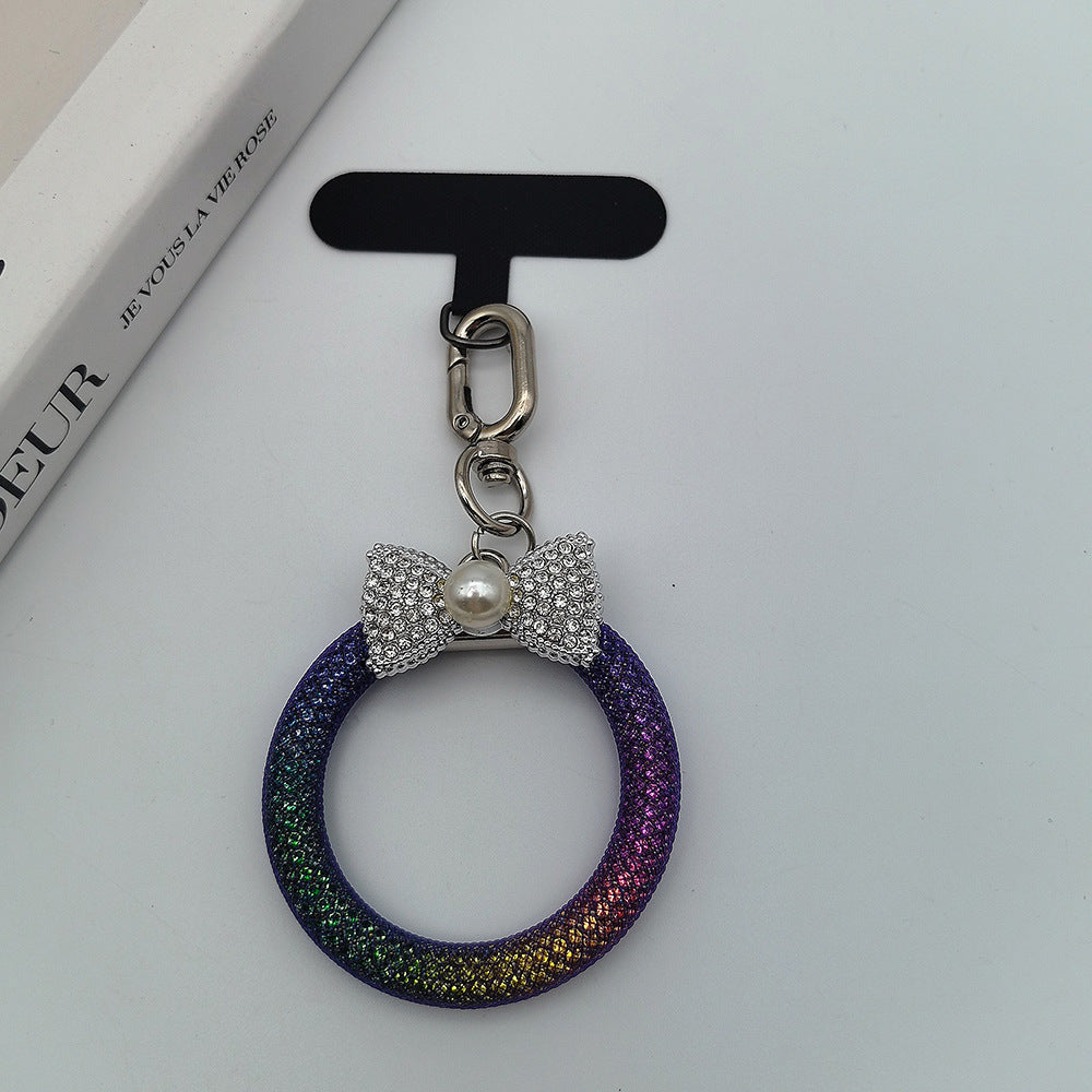 Elegant Rhinestone Bow Keychain Kalsten