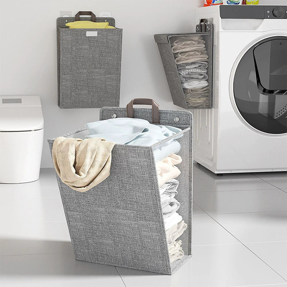 Wall-mounted laundry basket Kalsten