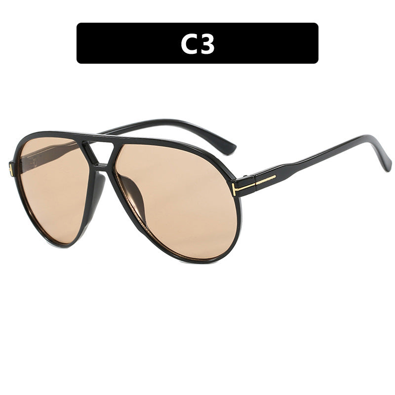 Ladies stylish pilot sunglasses with elegant design and UV protection Kalsten