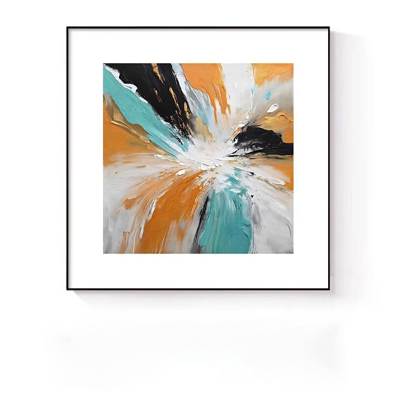 Abstract Expressionist Canvas Artwork for Walls