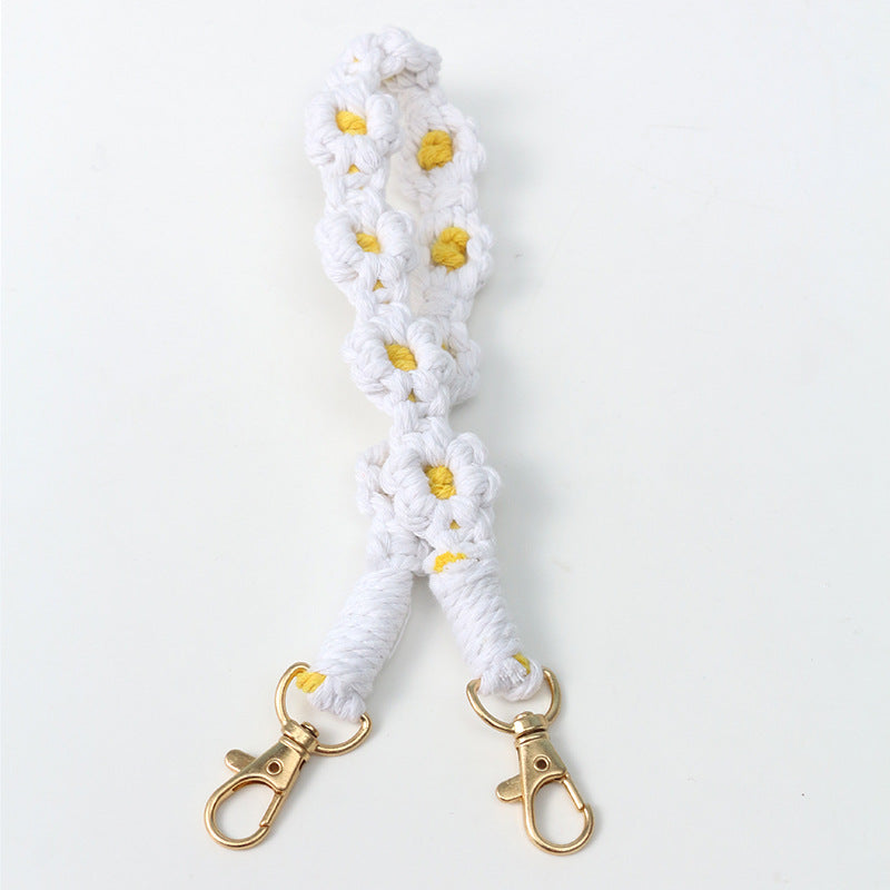 Floral Patterned Keychain