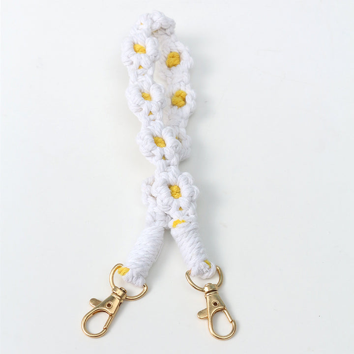 Floral Patterned Keychain