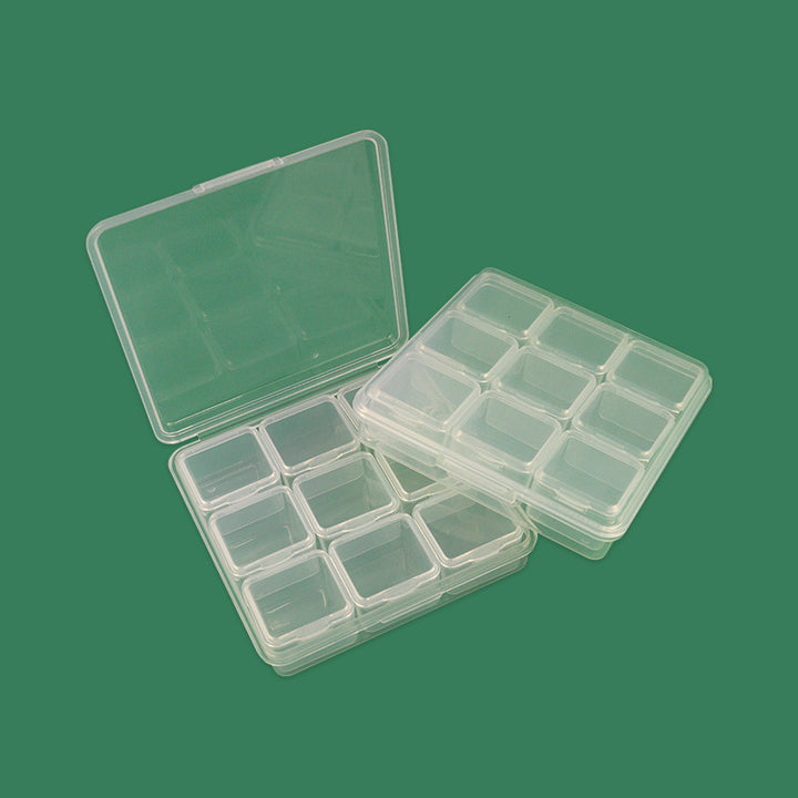 9-Compartment Clear Storage Organizer Kalsten