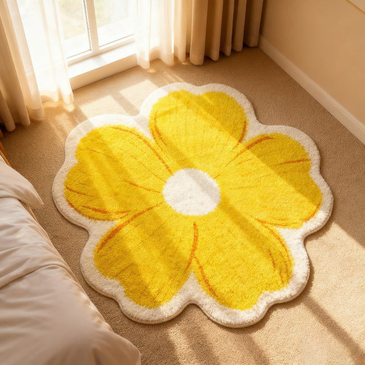 Decorative Floral Pattern Area Rug
