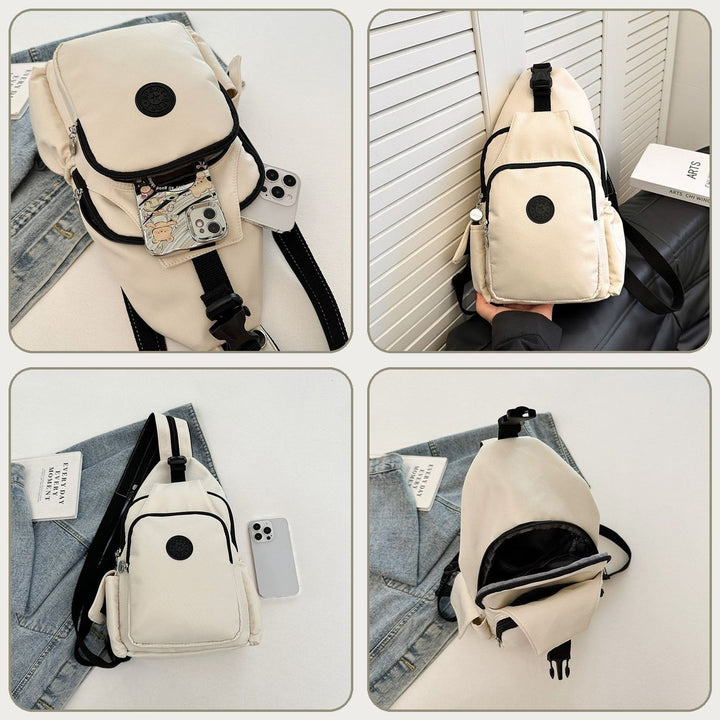 Multi-Pocket Casual Sling Bag Kalsten