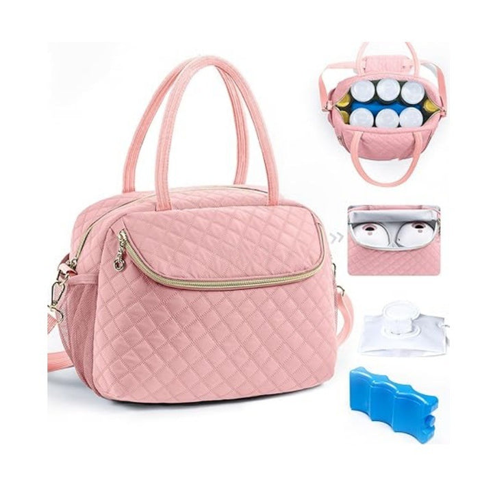 Multifunctional cooler bag with insulated interior compartment Kalsten