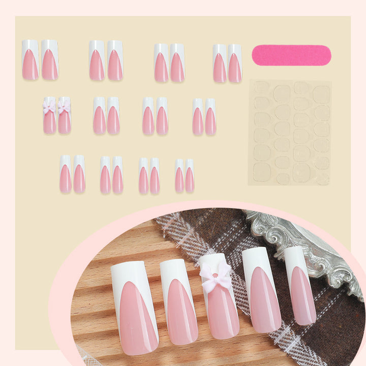 Charming Decorative Press-On Nail Set kalsten