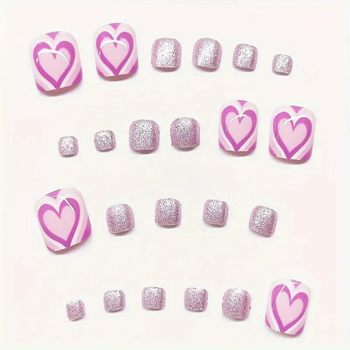 Rhinestone-Embellished Pedicure Kalsten
