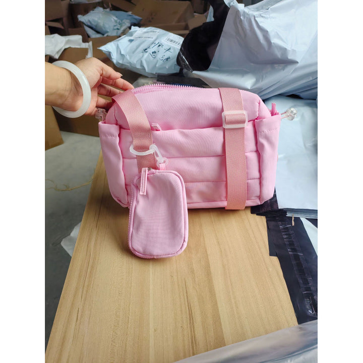 Fashionable Travel Bag with Removable Wallet Kalsten