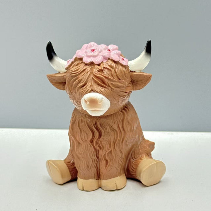 cute decorative horned cattle Kalsten