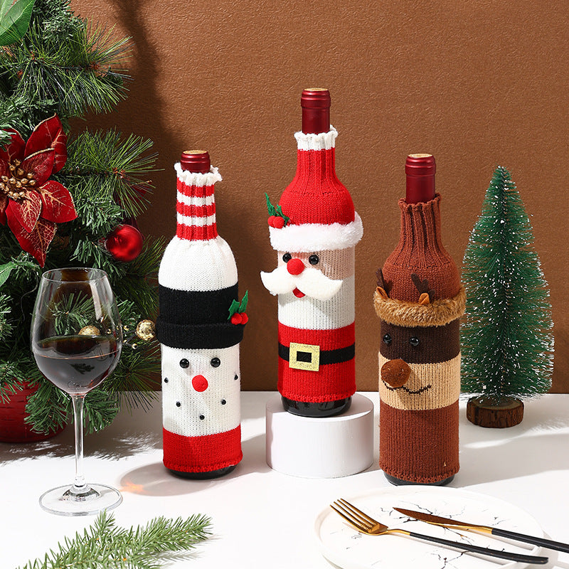 Christmas gift wine bottle sleeve Kalsten