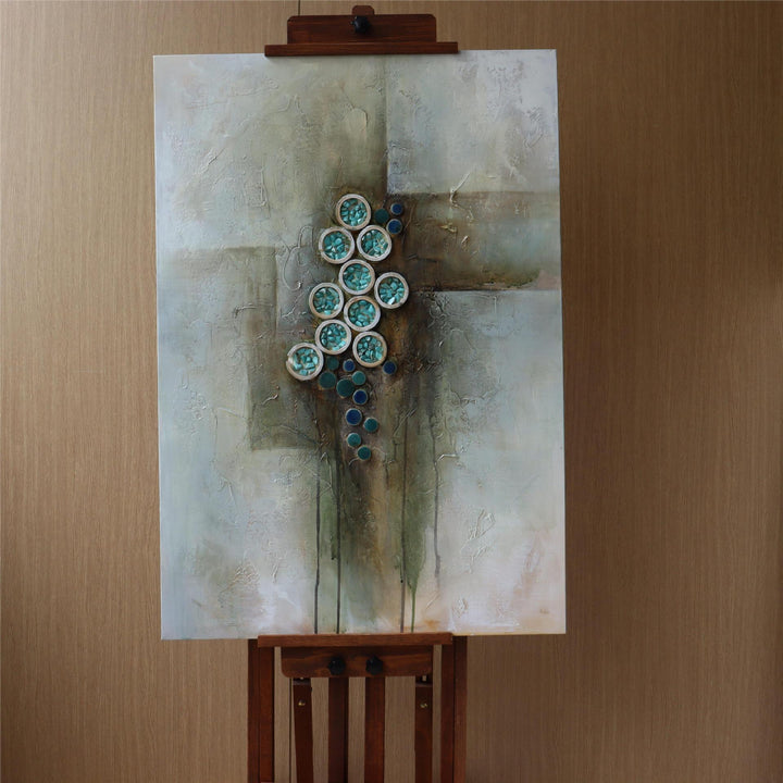 Textured Abstract Wall Art for Modern Interiors