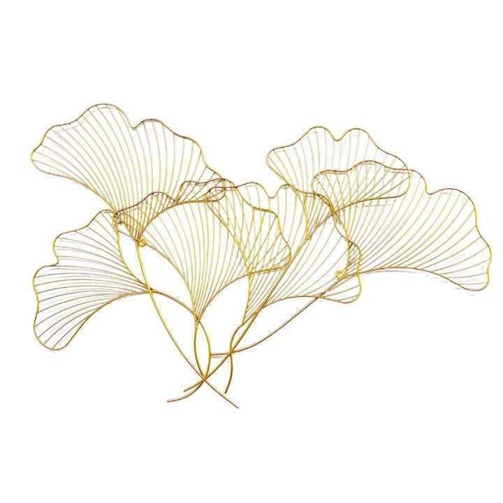 Decorative Metal Ginkgo Leaf Wall Art Kalsten