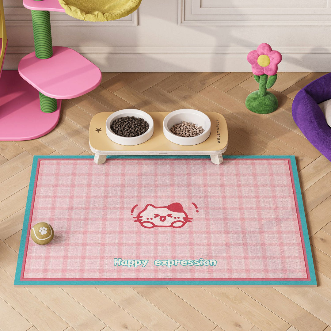 Playful Pet Feeding Mat