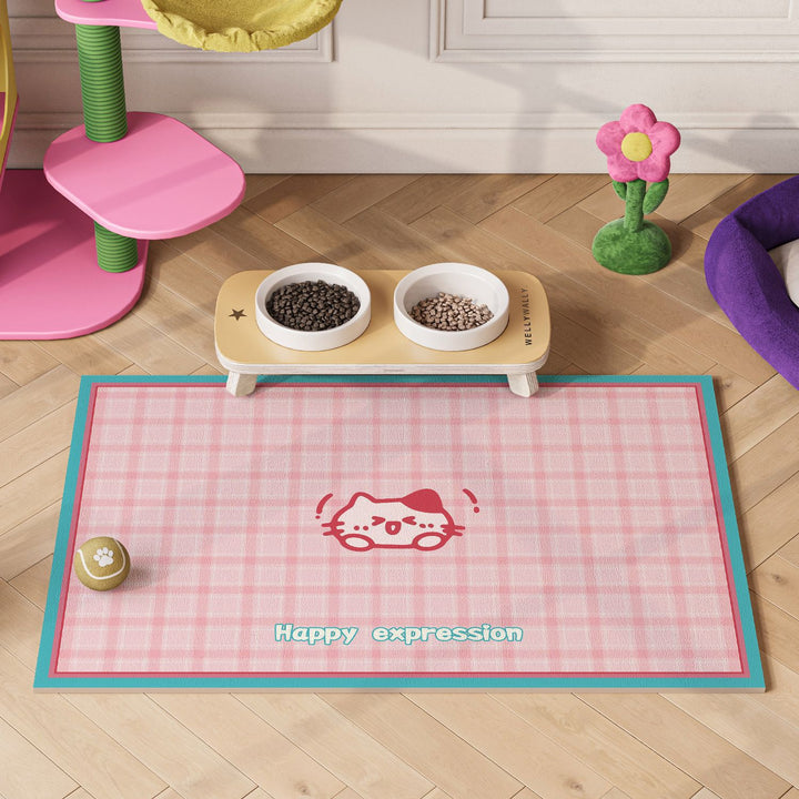 Playful Pet Feeding Mat