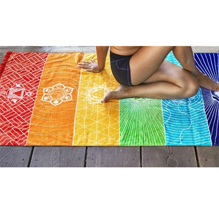 Chakra Symbol Wall Tapestry