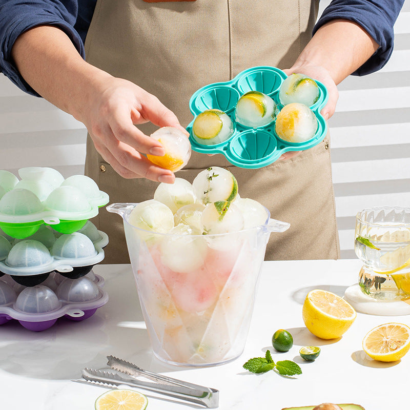 Silicone Ice Cube Tray with Basketball Design Kalsten