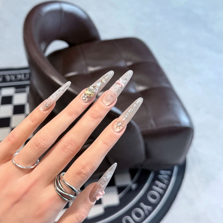 Decorative Press-On Nail Tips Kalsten