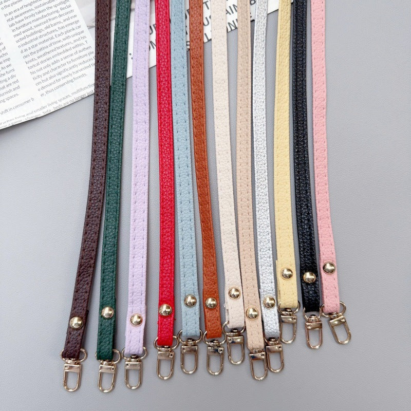 Adjustable Faux Leather Crossbody Strap Kalsten