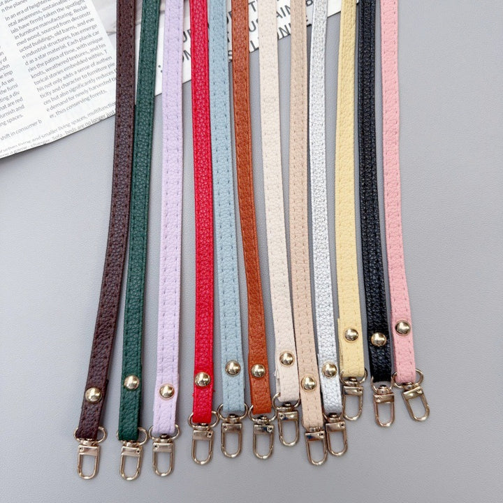 Adjustable Faux Leather Crossbody Strap Kalsten