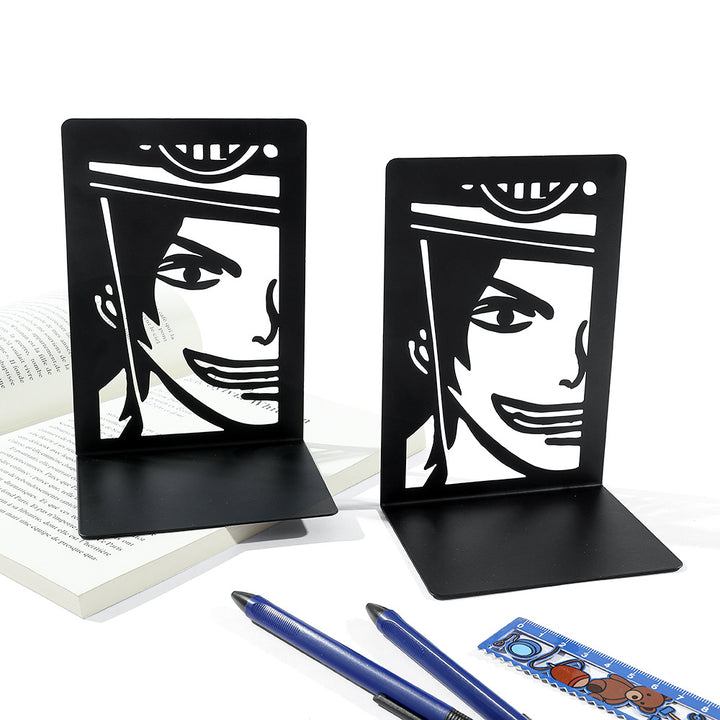 Artistic Metal Bookends