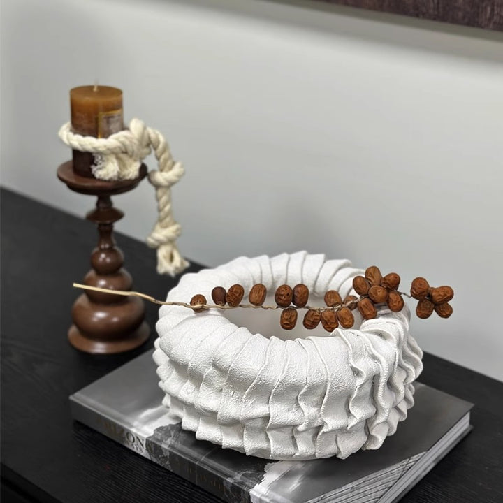 Decorative Twine-Wrapped Candle Holder