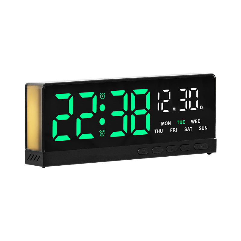 Digital radio alarm clock with large LED display and multifunctional settings Kalsten