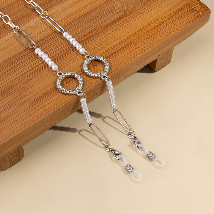 Decorative Pearl-Linked Eyewear Chain Kalsten