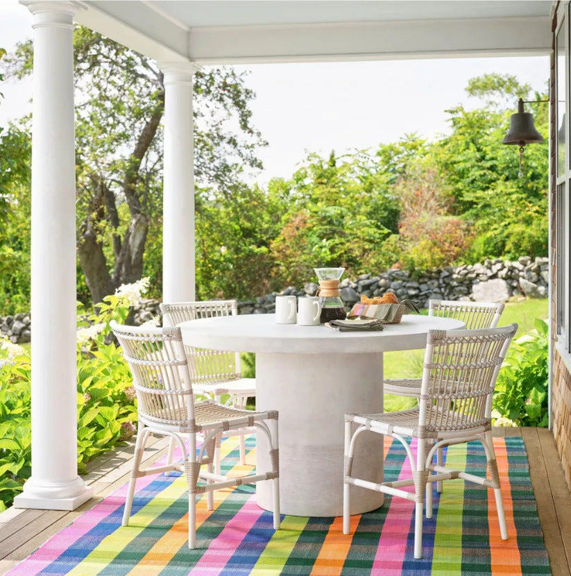Multi-Colored Outdoor Area Rug