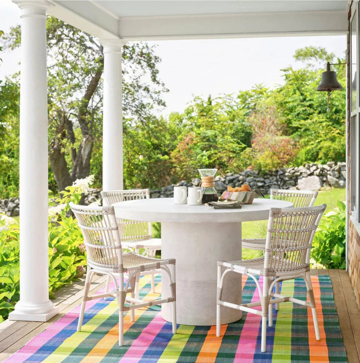 Multi-Colored Outdoor Area Rug