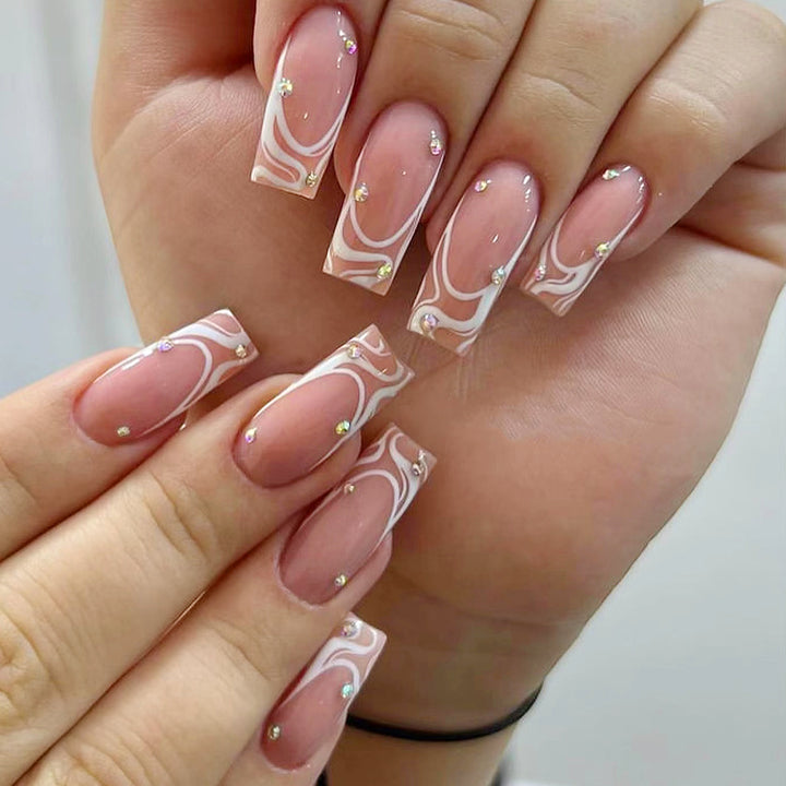 Artistic nails with elegant design Kalsten