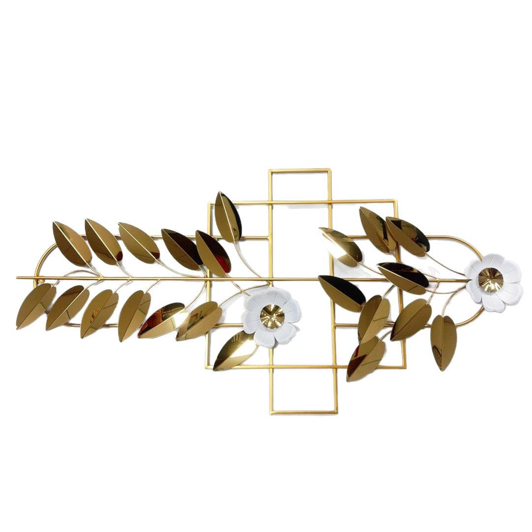 Elegant Botanical Wall Art Sculpture Kalsten