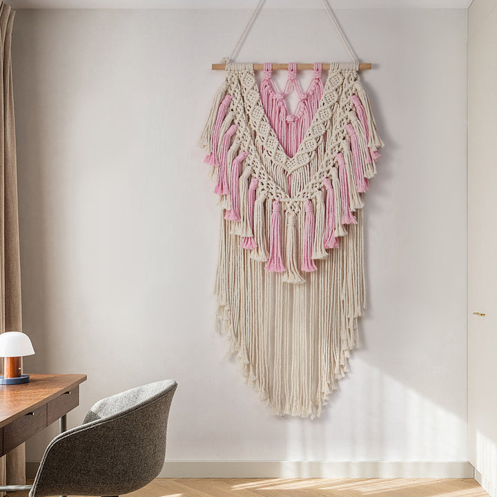 Boho-Inspired Macramé Wall Tapestry