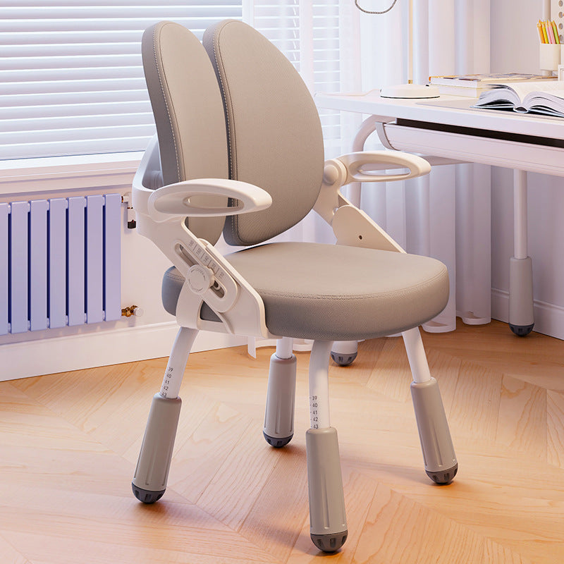 Ergonomic children's chair with adjustable seat height and double backrest Kalsten