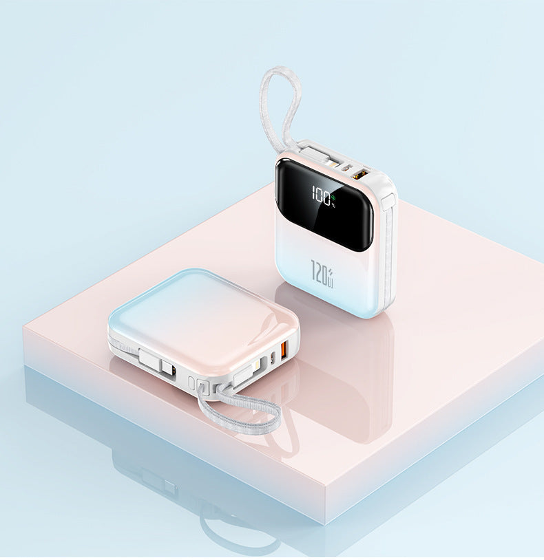 Compact power bank with digital display and high-speed charging function Kalsten