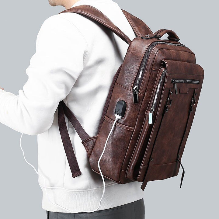 Elegant Laptop Backpack with Versatile Storage Spaces Kalsten