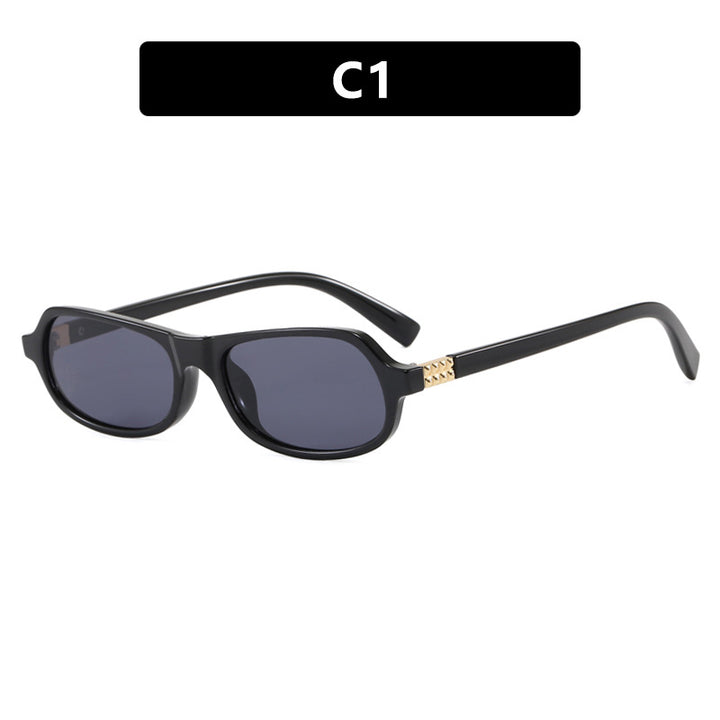 Ladies stylish fashionable sunglasses with golden accents Kalsten