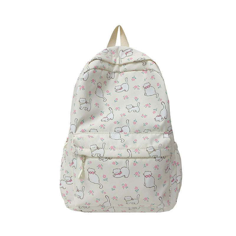 Playful backpack with cat design Kalsten