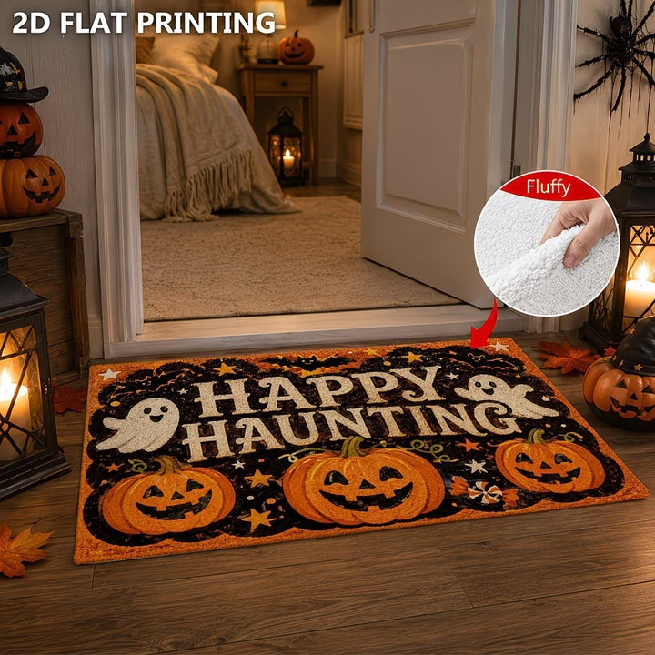 Autumn-Themed Plush Decorative Mat Kalsten